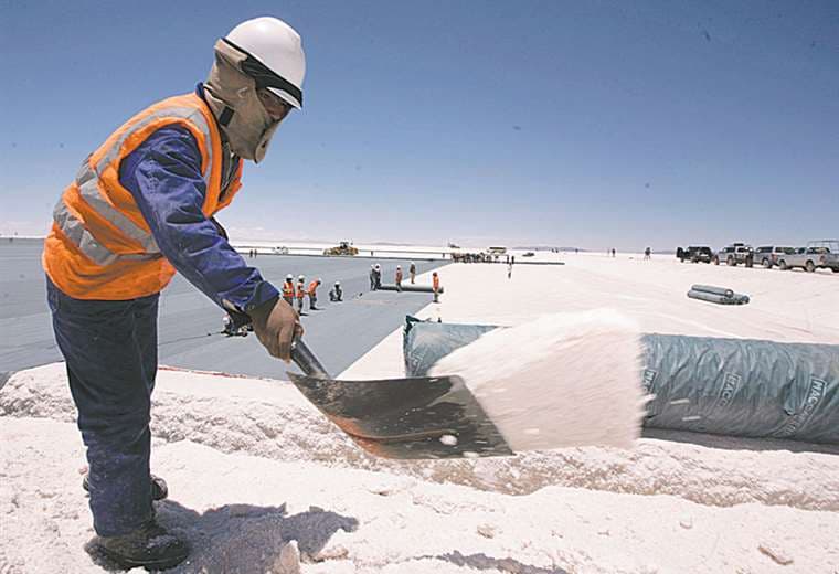 Desde hace 14 año Bolivaia trata de industrializar el litio/Foto:ABI