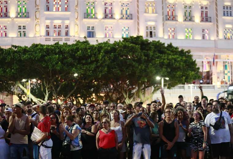 Fans de Madonna en Brasil esperan su concierto en Río. Foto: AFP