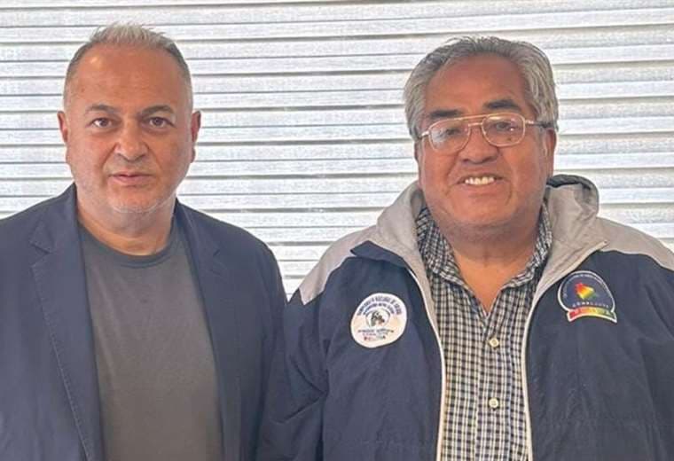 Fernando Costa y Benjamín Cáceres, presidentes de la FBF y ConalJuve. 