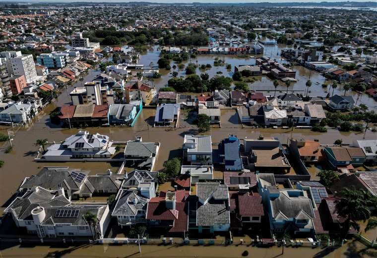 Inundaciones en Porto Alegre, Brasil /Foto: AFP
