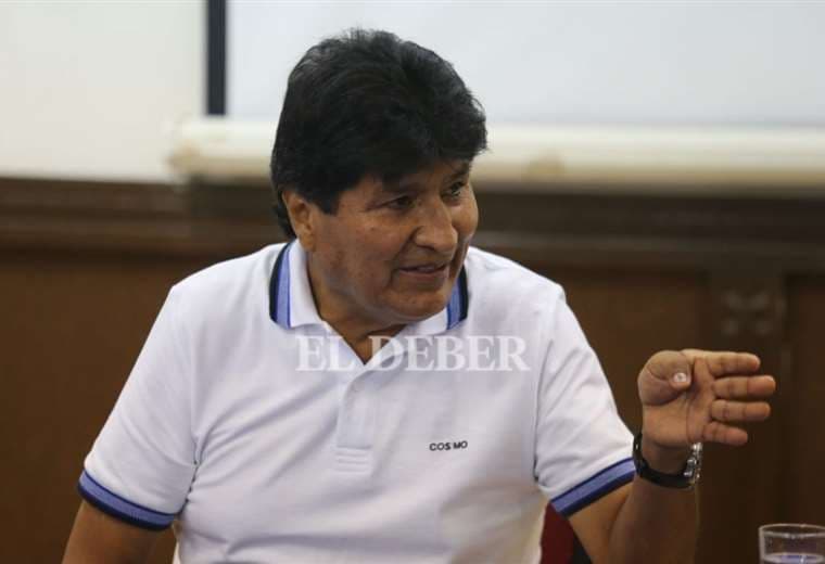 Evo Morales. Foto: Fuad Landivar