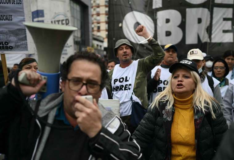 Protestas en Argentina /Foto: AFP