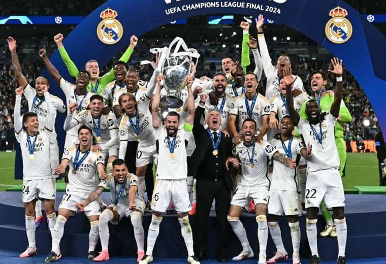 Real Madrid vuelve a reinar en Europa; venció al Dortmund y suma 15 'Orejonas'