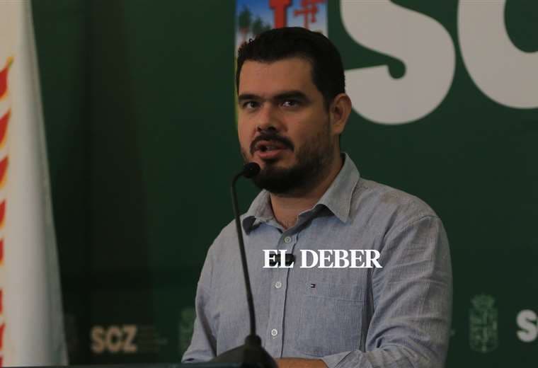 Efraín Suárez cuando fungía como asesor de la Gobernación. Foto: Juan Carlos Torrejón