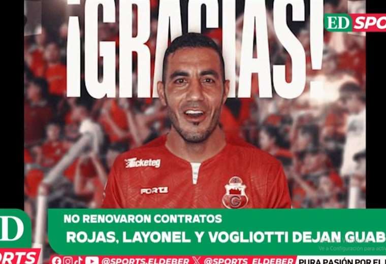Guabirá deja marcharse a Javier Rojas, Layonel Figueroa y Juan Vigliotti (video)