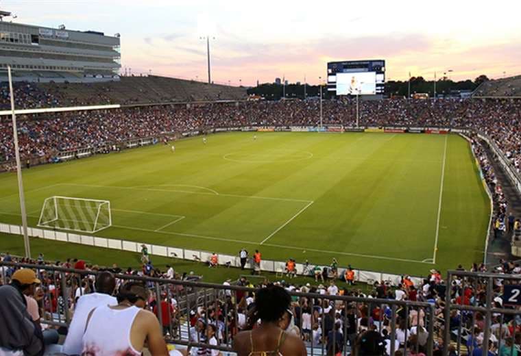 Estadio Rentschler Field, en East Hartford, donde se juega el partido. Foto: Internet