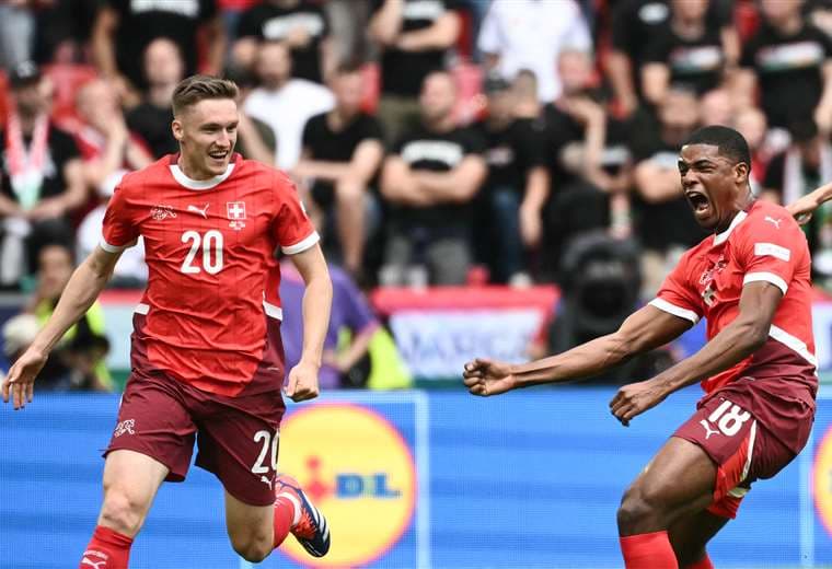 Impecable debut de Suiza en la Eurocopa, con victoria 3-1 ante Hungría