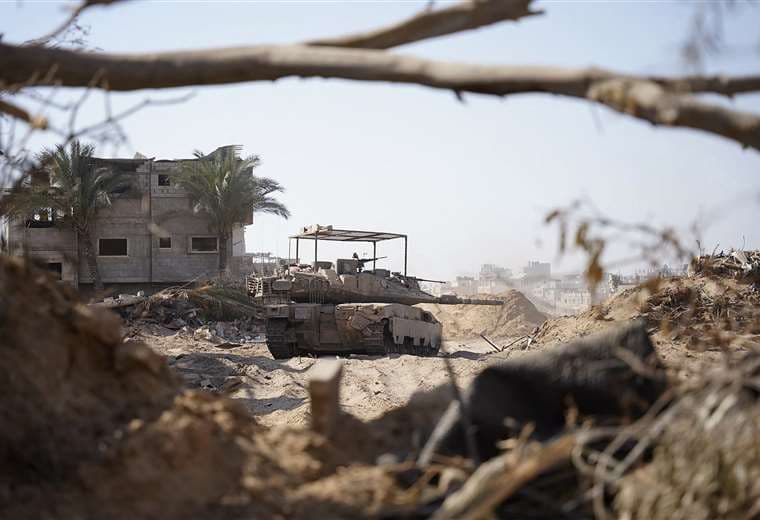 Tanque del ejército israelí en la Franja de Gaza / AFP