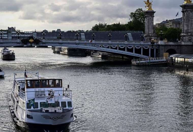 El río Sena, demasiado contaminado a 35 días de los Juegos Olímpicos