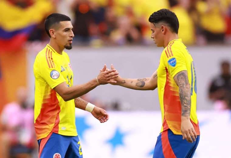 James impulsó el triunfo (2-1) de Colombia ante Paraguay en la Copa América