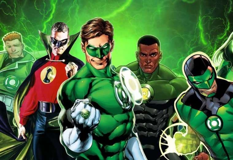 Green Lantern, comic. 