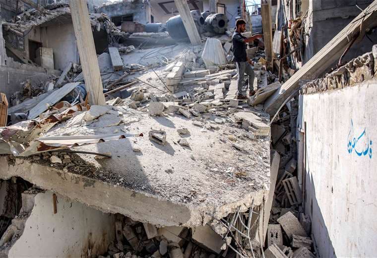 Un ataque aéreo israelí  destruyó la casa de la hermana de Ismail Haniyeh / AFP