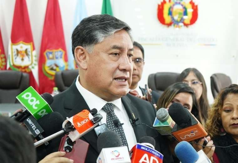 Juan Lanchipa, fiscal General del Estado. Foto: FGE