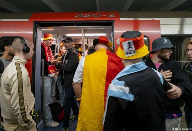 Eurocopa 2024: Deutsche Bahn pide disculpas a los aficionados del fútbol por retrasos
