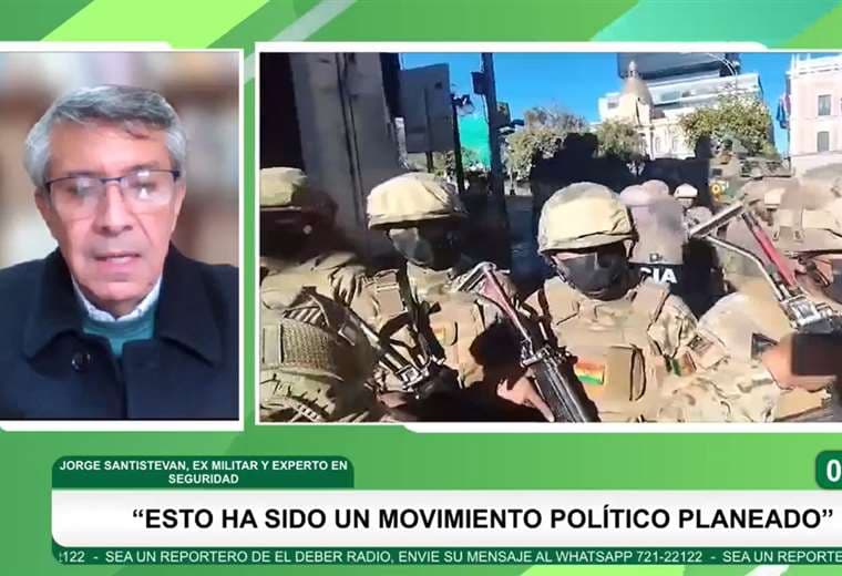 Jorge Santistevan: "Esto no ha sido golpe de Estado, ha sido un movimiento político planeado"