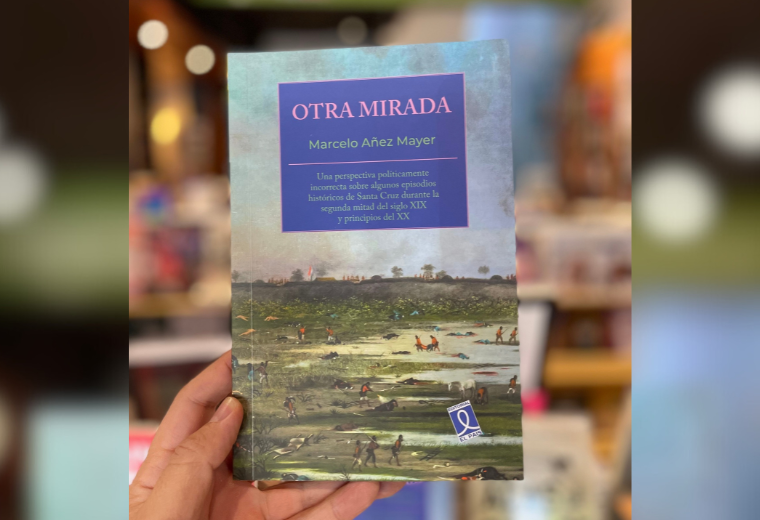 ‘Otra Mirada’: Marcelo Añez compartió una perspectiva diferente sobre episodios históricos cruceños en su libro debut