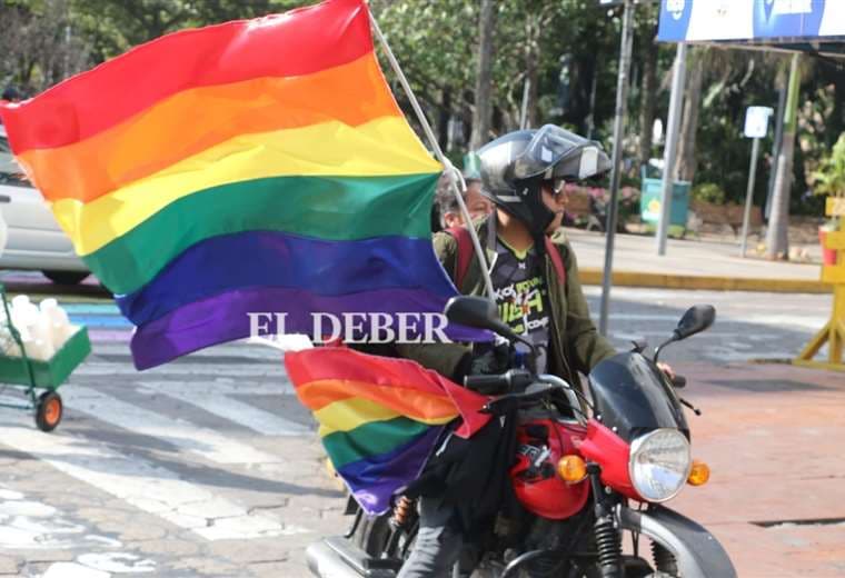 Marcha política de la población LGBT | Foto: Juan Carlos Torrejón