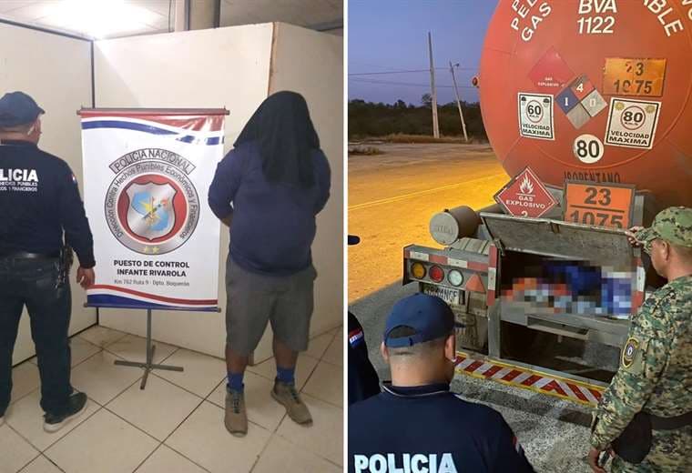 Allanan empresa de transporte vinculada a la captura de un chofer de camión cisterna con droga