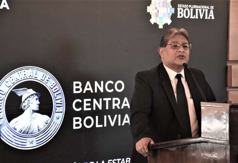 Edwin Rojas, presidente del BCB/Foto: ABI