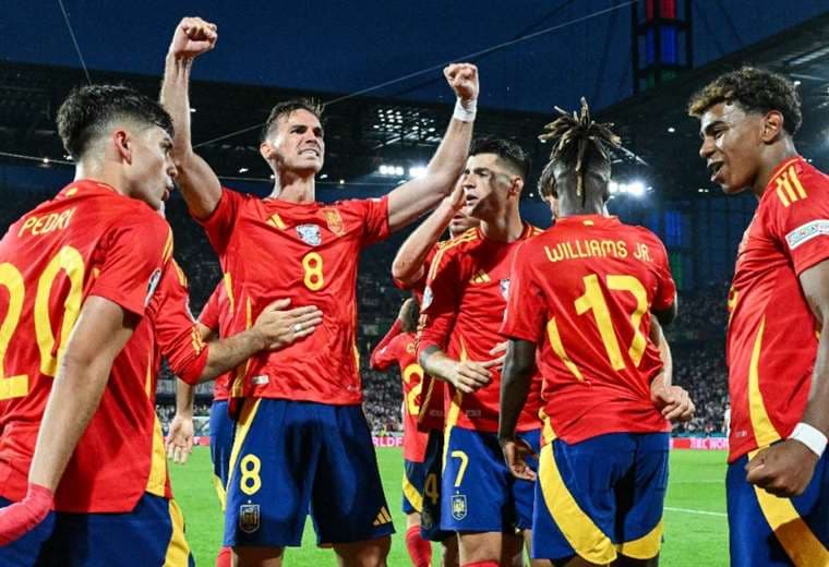 España se deshizo de Georgia con goleada (4-1) y sigue en carrera en la Eurocopa
