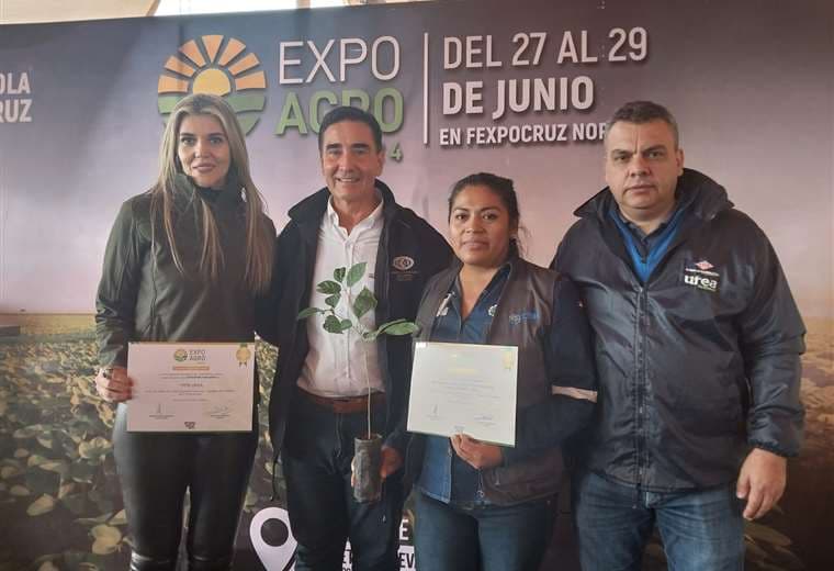 Los participantes de Expoagro fueron reconocidos por Fexpocruz/Foto: Expoagro