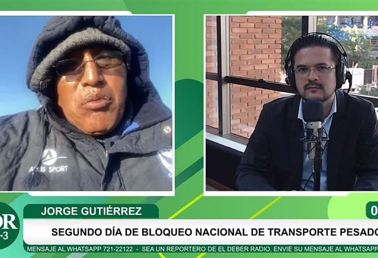El Presidente de la Cámara de Transporte de Oruro conversa con EL DEBER Radio