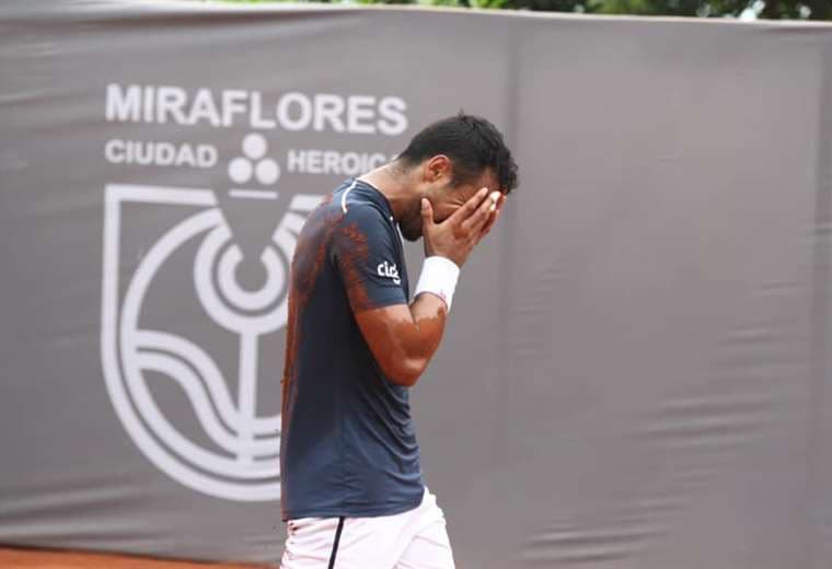 Hugo Dellien pierde la cabeza y abandona en el ATP Challenger de Santa Fe (video)
