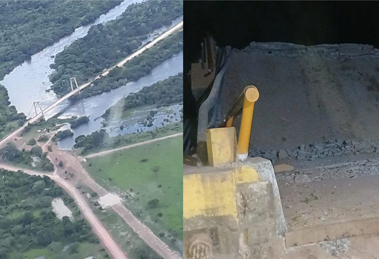 Tragedia en Santa Ana: Se desploma puente del río Rapulo y sepulta a personas bajo el agua 