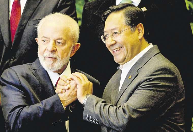 Lula y Luis Arce