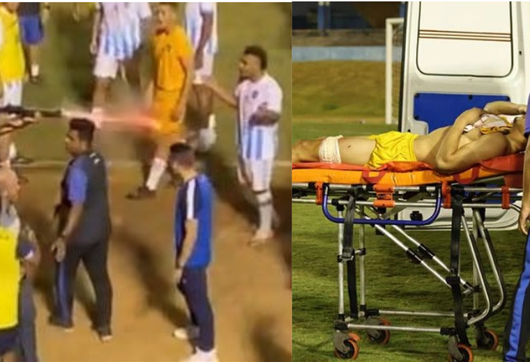 Escándalo en Brasil: un policía le disparó a un jugador al finalizar el partido (video)