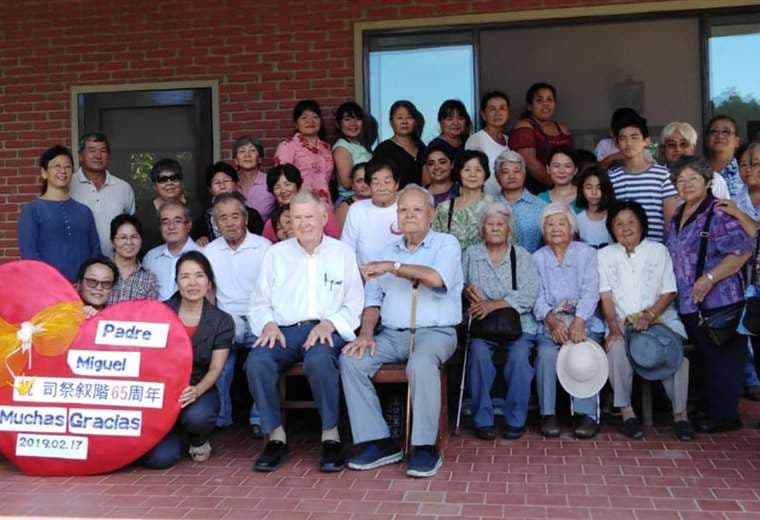 El padre Miguel estuvo 60 años en Bolivia