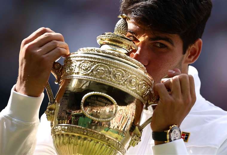 Carlos Alcaraz, tenista español /Foto: AFP