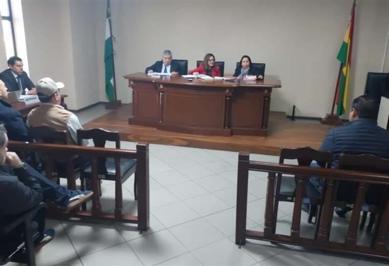 Audiencia del juicio del caso Decretazo