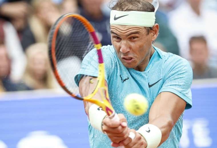 Rafael Nadal tuvo un retorno triunfal en Suecia. Foto: AFP