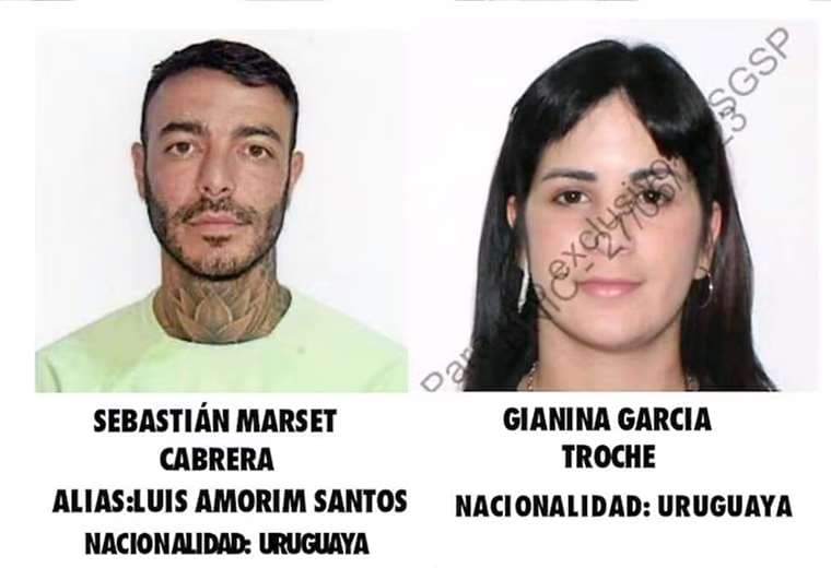 Gianina García Troche, esposa del narco uruguayo Sebastián Marset, fue capturada en España