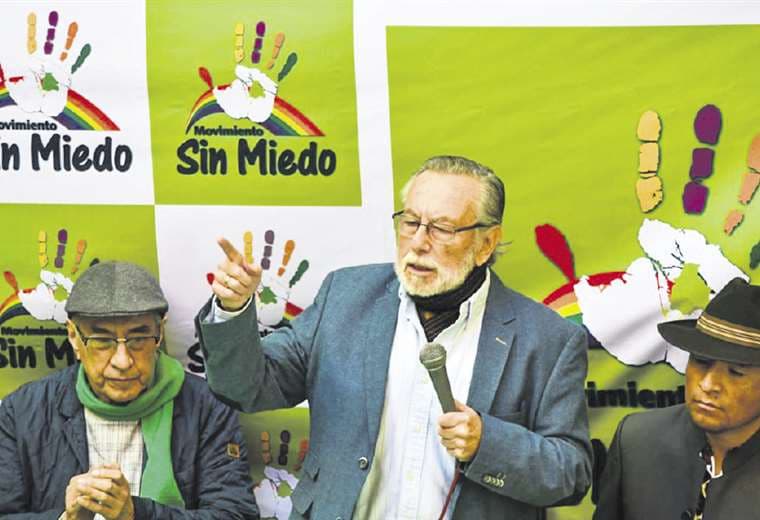 Juan Del Granado relanzó el MSM en la ciudad de La Paz