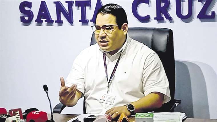 El fiscal departamental de Santa Cruz, Róger Mariaca, se refirió al caso Marset