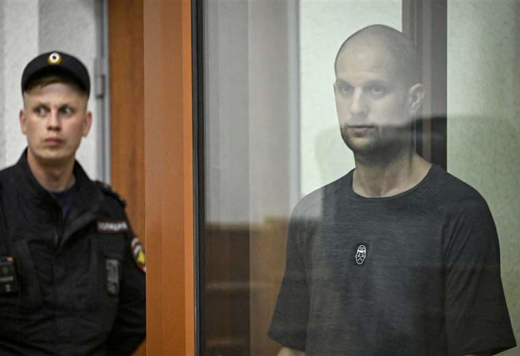 La fiscalía rusa pide 18 años de cárcel para el periodista de EEUU Evan Gershkovich