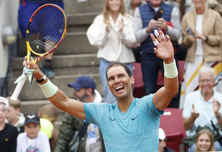 Nadal, sufrió pero ganó. Foto: AFP