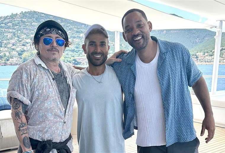 Johnny Depp y Will Smith disfrutan unas vacaciones juntos en Italia