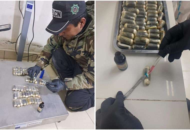 'Mula' muere en Oruro con 60 cápsulas de droga en su estómago