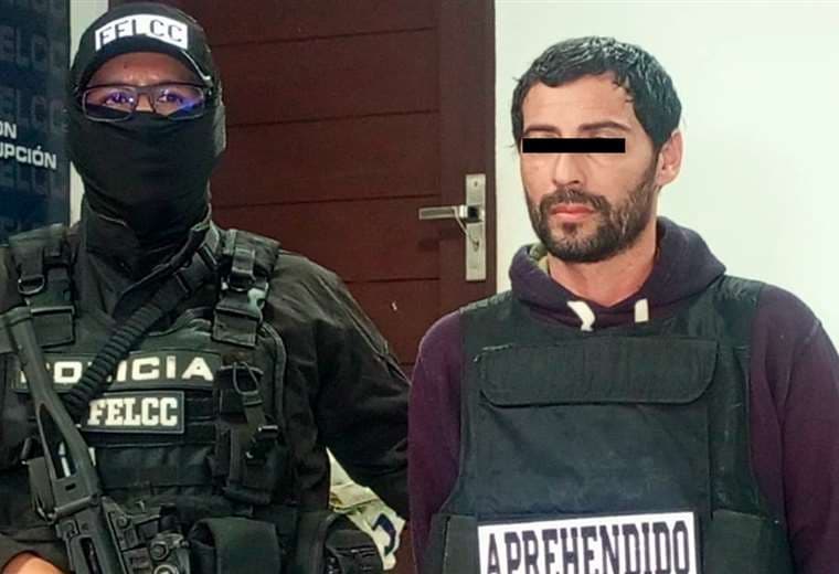 El argentino fue enviado a la cárcel de Palmasola 