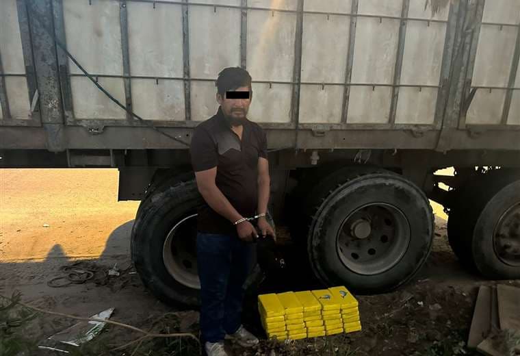 Secuestran camión con 31 kilos de cocaína purificada en San Ignacio de Velasco