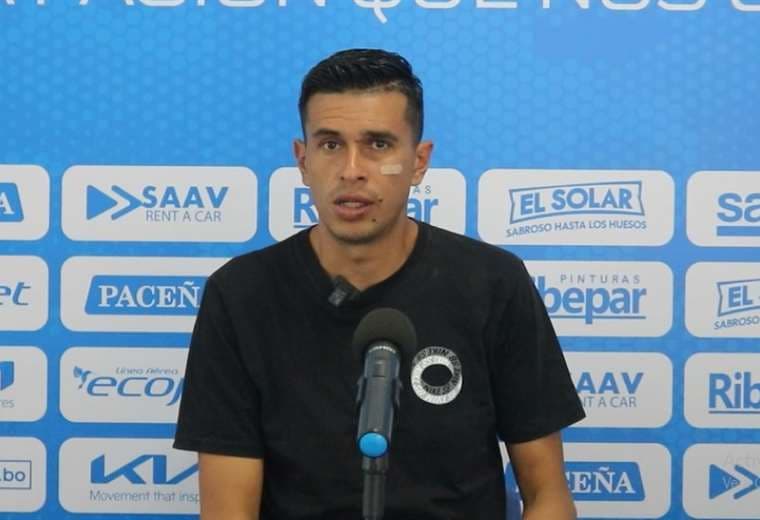 Othoniel Arce, jugador de Blooming.  Foto: Captura de pantalla