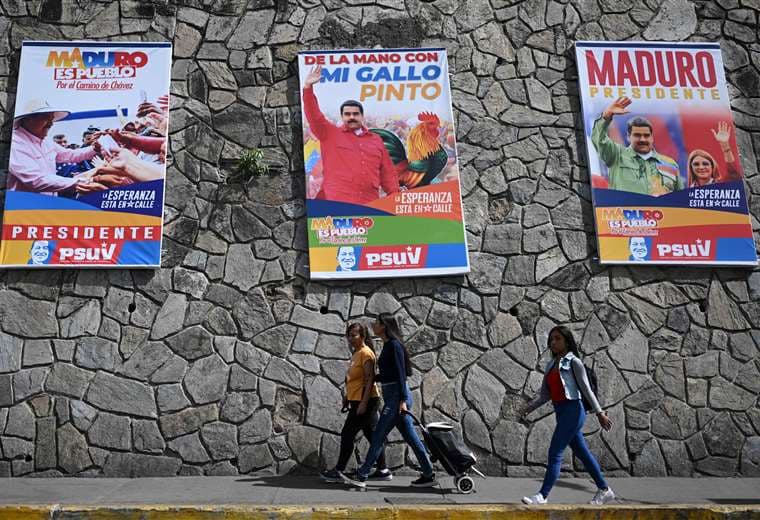 Campaña de Nicolás Maduro /Foto: AFP