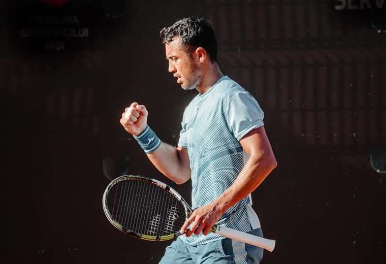 Hugo Dellien se metió en los cuartos de final del ATP Challenger Liberec