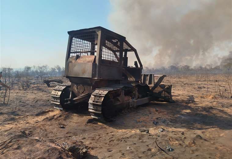 Roboré: incendios forestales consumen más de 10.000 hectáreas y dejan animales calcinados