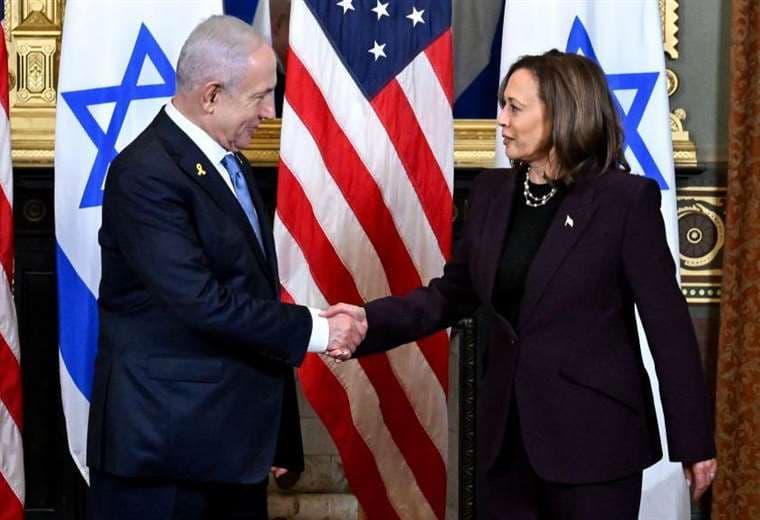 "Es hora de que termine la guerra” en Gaza: el mensaje de Kamala Harris a Israel tras reunirse con Netanyahu 