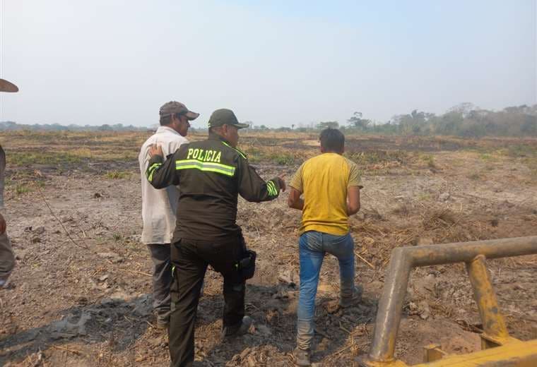 Suben a tres los aprehendidos por incendios forestales en Guarayos