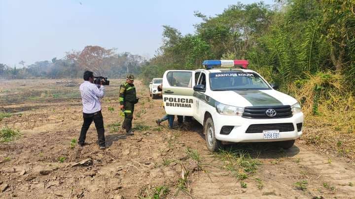 Envían a la cárcel a un hombre acusado de provocar un incendio en la reserva forestal de Guarayos